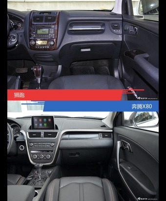 狮跑和奔腾X80风格这么不同 到底该选谁？