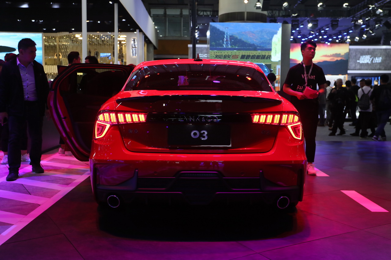 2018广州车展实拍：领克03新能源