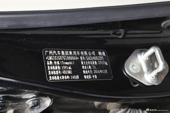 2017款传祺GS8 2.0T自动两驱豪华智联版320T