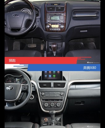 狮跑和奔腾X80风格这么不同 到底该选谁？