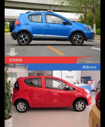 针锋相对各有千秋  吉利熊猫对比奔奔mini