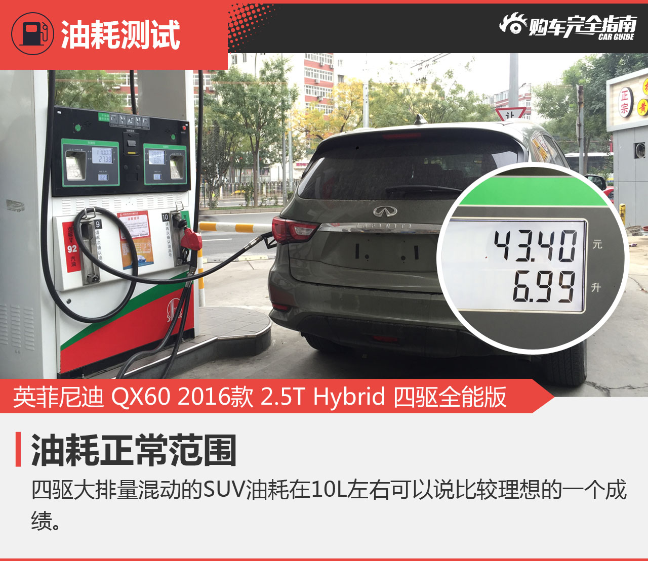 英菲尼迪 QX60 2016款 2.5T Hybrid 四驱全能版