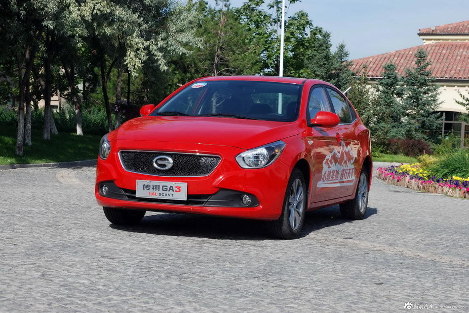 2013款传祺GA3 1.6L自动尊贵ESP版