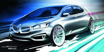 宝马Active Tourer官方图