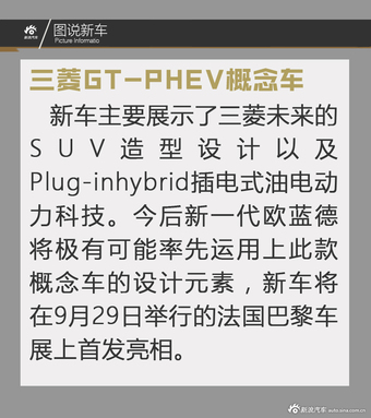 三菱发布全新轿跑SUV 造型极其前卫时尚