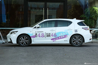 2014款雷克萨斯CT 1.8L自动200h F-Sport单色