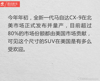 马自达推全新SUV 比汉兰达还大