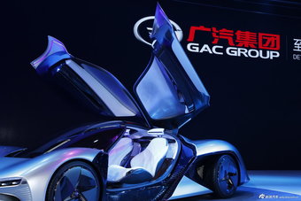 广州车展新车实拍：广汽电动EnLight概念车