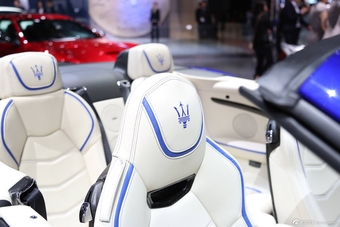2015上海车展：玛莎拉蒂Gran Cabrio MC百年纪念版敞篷跑车