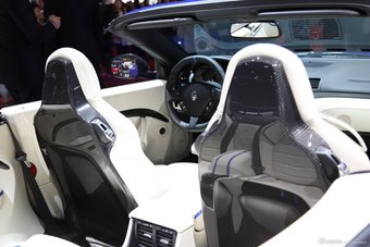 2015上海车展：玛莎拉蒂Gran Cabrio MC百年纪念版敞篷跑车