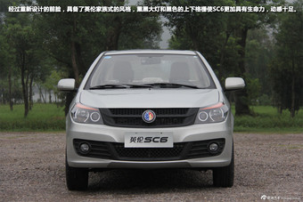新浪汽车试车图解吉利英伦SC6