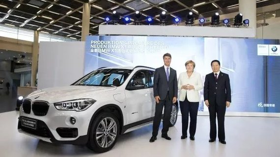 德国总理默克尔为华晨宝马站台，为啥不去北京奔驰呢？