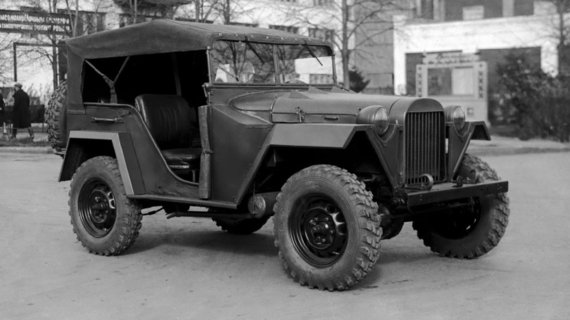 最早的俄式吉普 GAZ67
