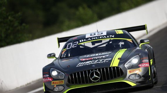 斯帕超级杆位赛: 梅赛德斯-AMG GT3包揽前六