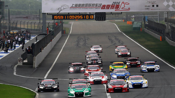 奥迪R8 LMS Cup上海开幕赛 新秀勇夺开赛冠军