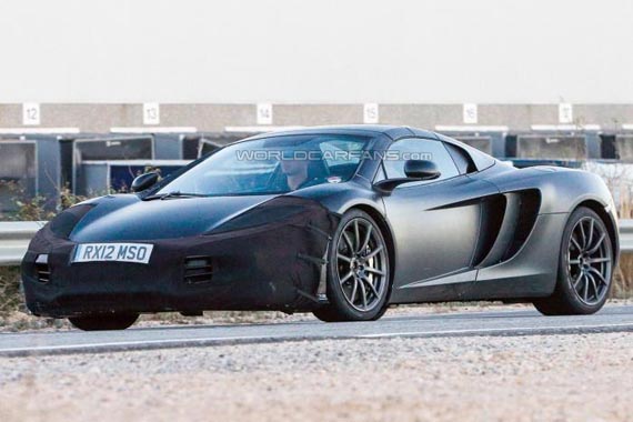 迈凯伦P13最新细节曝光 动力达500马力