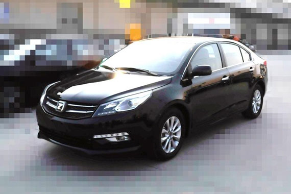 众泰Z500无伪装谍照曝光 或北京车展亮相