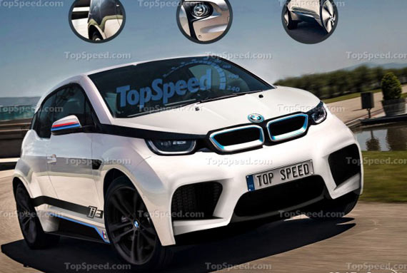 全新宝马i3高性能运动版 最新预赏图 