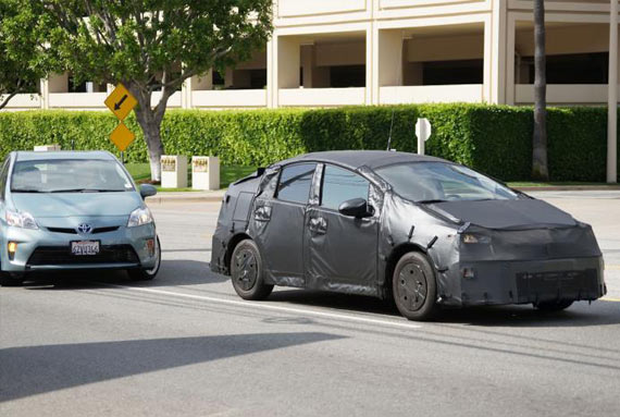 第四代丰田普锐斯曝光 配四驱系统