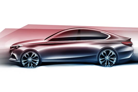 传祺GA6设计图曝光 将亮相北京车展