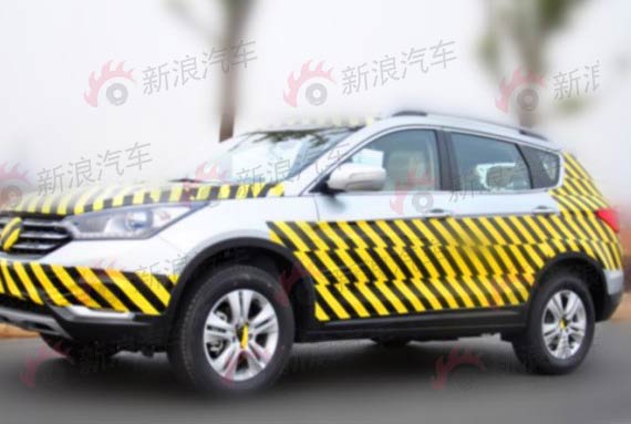 共享标致508动力 东风风神全新SUV谍照