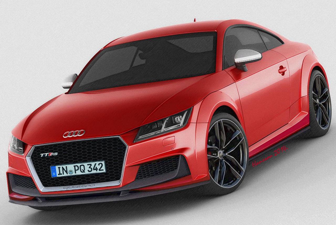 全新奥迪TT RS假想图曝光 或明年发布