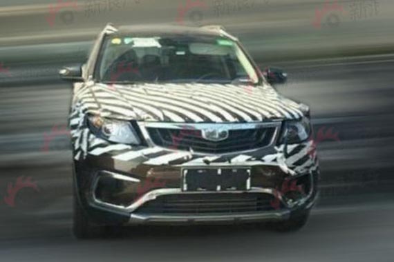 吉利4款SUV车型计划曝光 包括NL-3/NL-4等