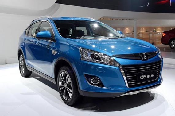 纳智捷新款优6 SUV公布预售 共6款车型