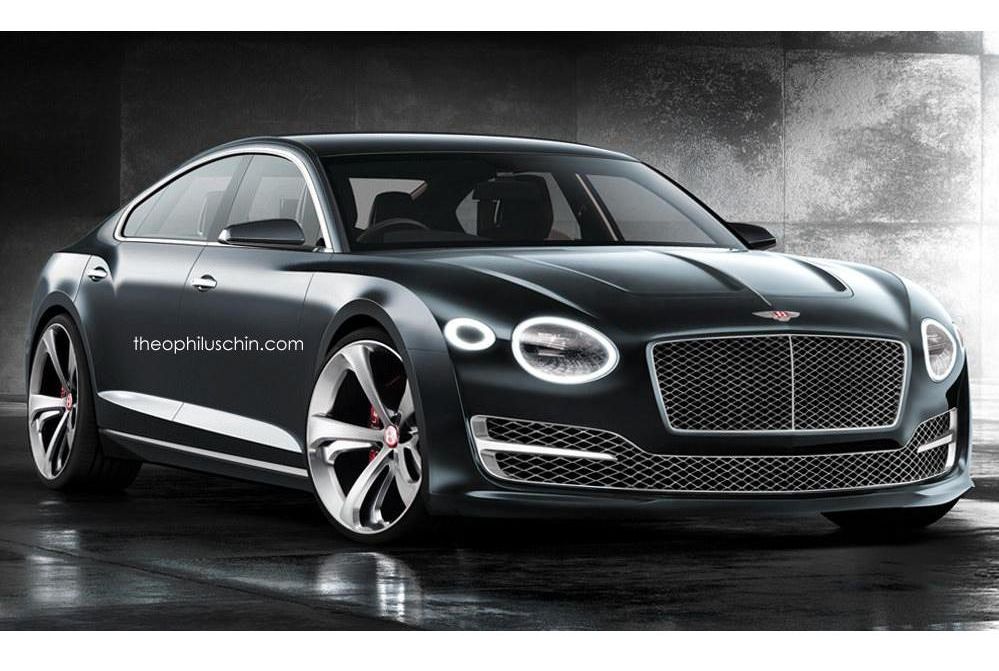 宾利四门Coupe假想图曝光 或2018年推出