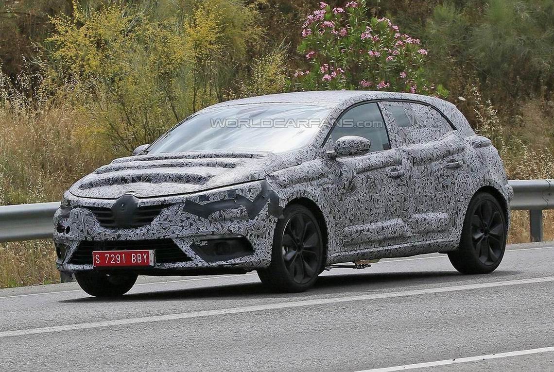 新一代雷诺梅甘娜谍照曝光 年底上市