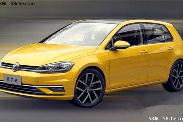 新款国产高尔夫实车曝光 将年底正式上市