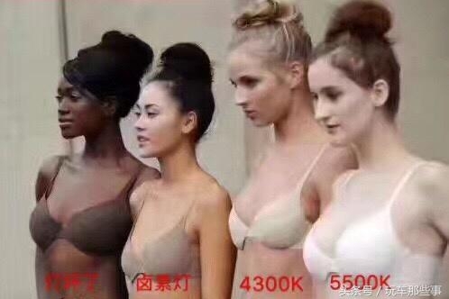 还不明白车灯色温的区别？一张图告诉你车灯的区别