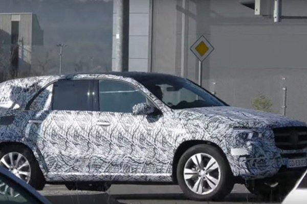 全新奔驰GLE测试谍照曝光 获新平台打造