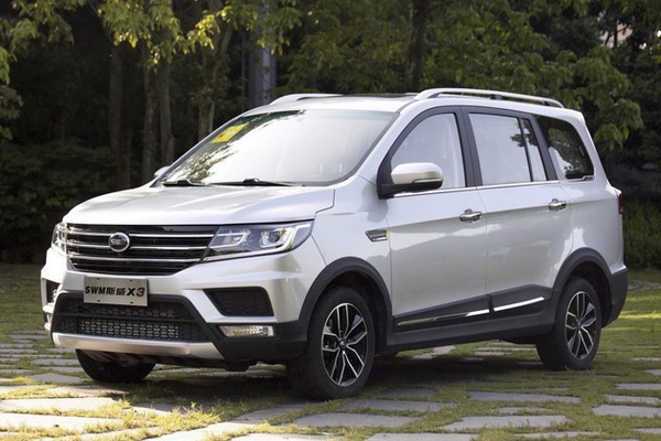 SWM斯威X3公布价格信息 预售6.49-8.59万