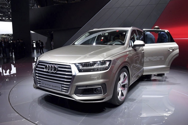 奥迪全新Q7 e-tron正式上市 售92.88万