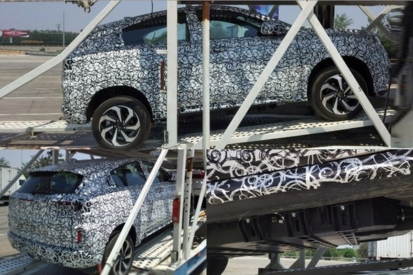 曝本田XR-V混动版谍照 按键式换挡机构