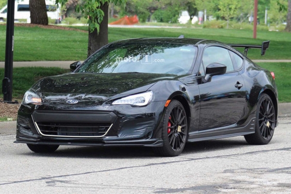 曝斯巴鲁全新BRZ STI谍照 外观小幅升级