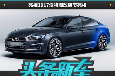 全新奥迪A5特别版 亮相2017沃特湖改装节