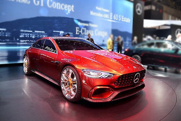 AMG GT概念车将国内亮相 四门轿跑雏形