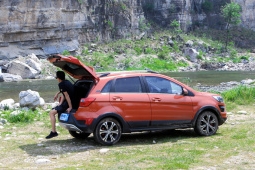 开着EX260去撒野 纯爷们的十渡蹦极之旅