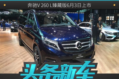 新增专属宝石蓝配色 奔驰V 260 L臻藏版6月3日上市
