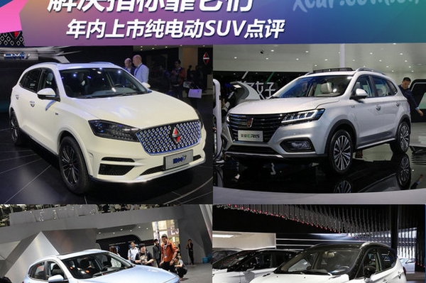 解决指标靠它们 年内上市纯电动SUV点评