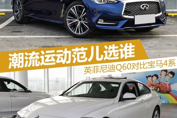 潮流运动范儿 英菲尼迪Q60对比宝马4系