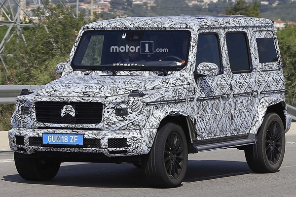 2018款奔驰G级最新谍照曝光 有望大幅减重