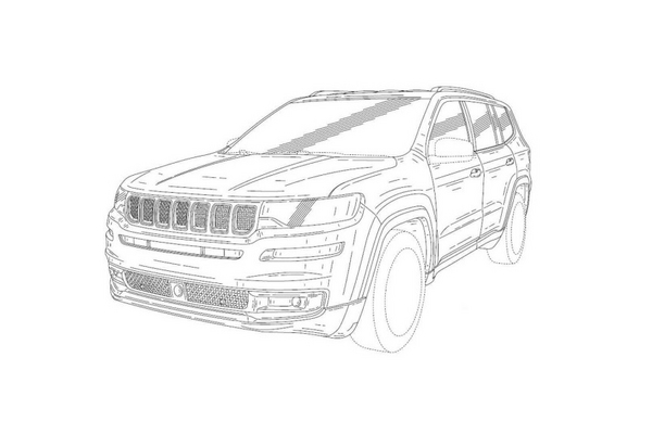 Jeep神秘大型SUV专利图曝光 或为大瓦格尼