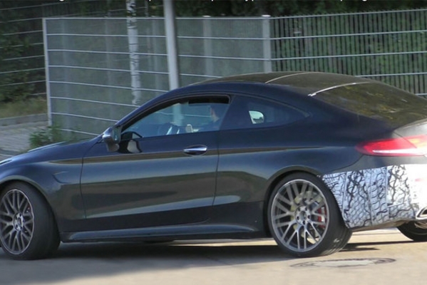 梅赛德斯-AMG C63谍照曝光 或明年亮相