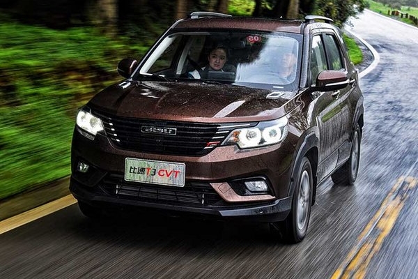推陈出新 实力大增 试驾比速T3 1.3T/CVT旗舰