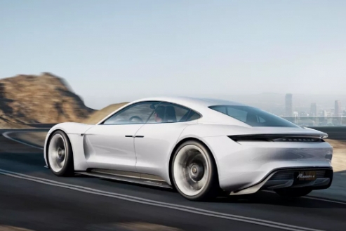 保时捷Mission E谍照曝光 对标特斯拉Model S