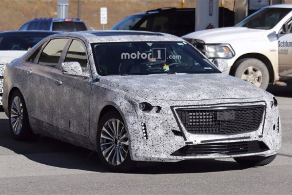 造型更运动 新款凯迪拉克CT6谍照曝光