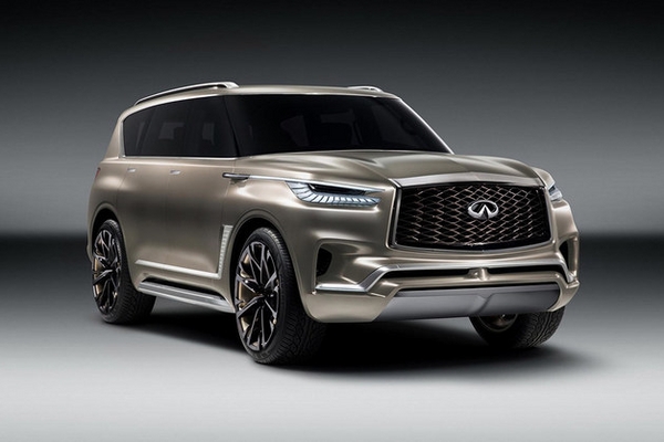 英菲尼迪全新一代QX80将于11月14日亮相